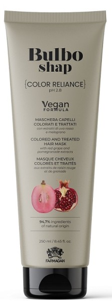 Farmagan Bulbo Shap Маска Стойкий цвет окрашенные и поврежденные волосы 250 мл 