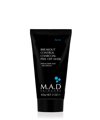 M.A.D Skincare Charcoal Black Peel Off Mask pH 6.88 Отшелушивающая маска-пленка PEEL OFF с углем 60 гр