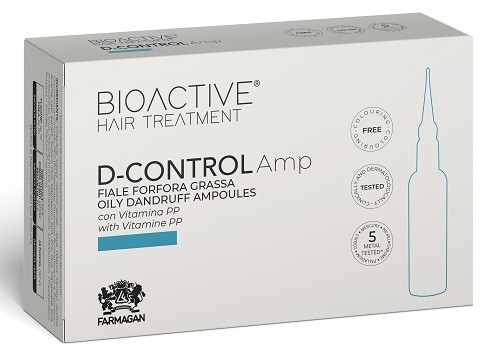 Farmagan Bioactive Treatment Лосьон против жирной перхоти в ампулах 10x7,5 мл