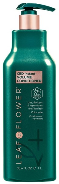 Leaf & Flower Шампунь для мгновенного объема и уплотнения волос CBD 1000 мл Instant Volume Shampoo