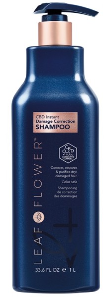 Leaf & Flower Шампунь для мгновенного восстановления поврежденных волос Instant Damage 1000 мл Correction Shampoo