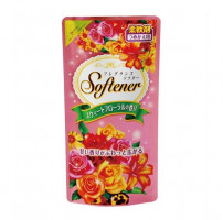 Nihon Detergent Кондиционер для белья "Softener floral" с нежным цветочным ароматом и антибактериальным эффектом (мягкая упаковка) 500 мл