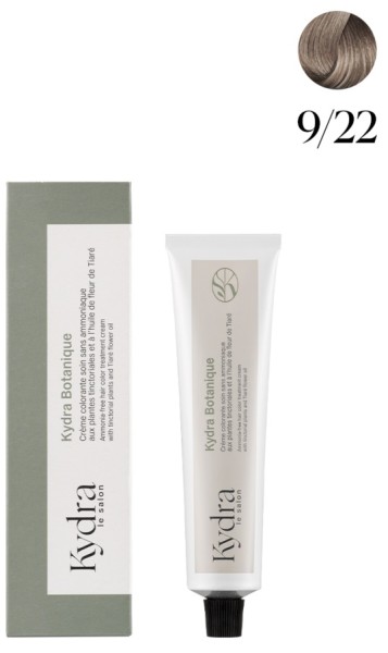 Kydra Le Salon Botanique Блонд 9/22 Крем-краска для волос 60 мл Very Light Intense Pearl Blonde без аммиака 