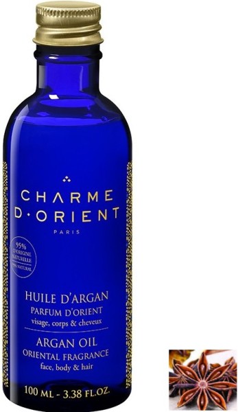 Charme d’Orient Argan oil oriental fragrance Шарм До Ориент Масло аргановое с восточным ароматом 500 мл
