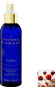 Charme d’Orient Massage oil Flowers fragrance Шарм До Ориент Масло для кожи с цветочным ароматом 150 мл