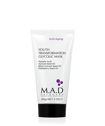 M.A.D Skincare Youth Transformation Glycolic Mask Омолаживающая маска с гликолевой кислотой 60 гр