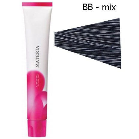 Lebel Materia Mix-Ton ВВ Оттеночная добавка в краску для волос иссиня-чёрная 80 г