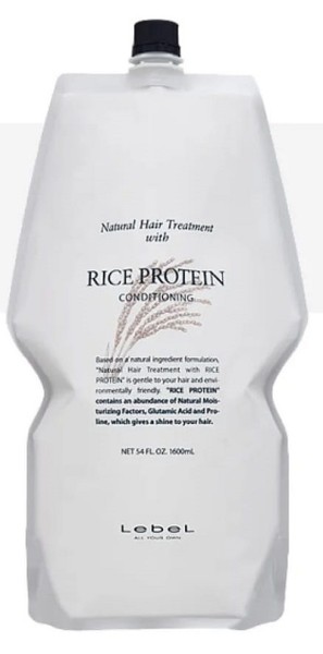 Lebel Natural Hair Treatment with Rice Protein 1600 г Маска для волос Рисовый протеин
