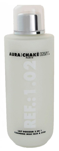 Aura Chake Inst Lait demaquillant douceur deux un Ора Шаке Очищающее молочко для лица и кожи вокруг глаз 200 мл