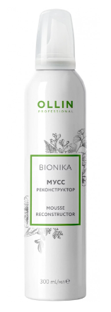OLLIN BioNika Мусс реконструктор 300мл/ Mousse Reconstructor