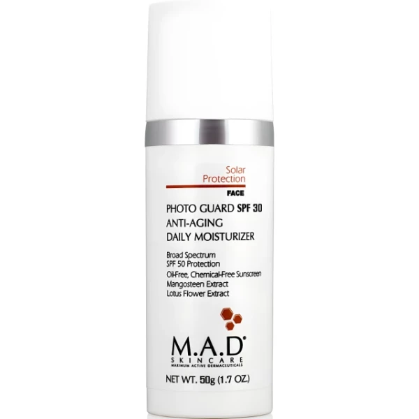 Омолаживающий и увлажняющий крем-защита под макияж с защитой SPF 30 Photo Guard SPF 30 Anti Aging Daily Moisturizer, 50 г