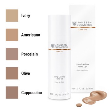 Long Lasting Make-Up "Americano" Стойкий тональный крем с SPF-12 (Американо) 30 мл