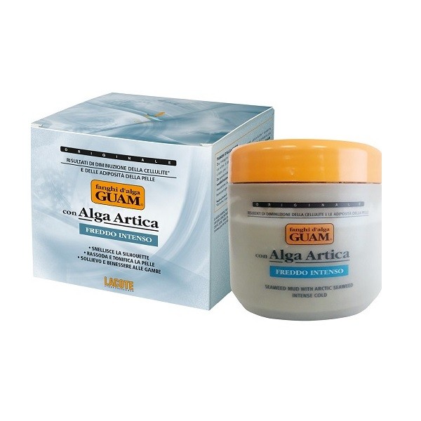 GUAM Fanghi D'Alga Con Alga Arctica Freddo Intenso 500 ml Антицеллюлитная маска с сильным охлаждающим эффектом