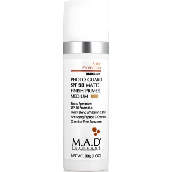 Матирующий крем-праймер с защитой SPF 50 Medium/Photo Guard SPF 50 Matte Finish Primer - Medium, 30 г 	 