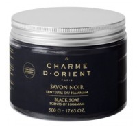  Charme D'Orient Мыло черное с ароматом эвкалипта 500 мл Savon noir senteurs du hammam Black soap  