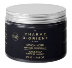  Charme D'Orient Мыло черное с ароматом эвкалипта 500 мл Savon noir senteurs du hammam Black soap  