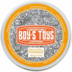 Помада для волос сильной фиксации и сред. уровнем блеска Boy's Toys Rock &amp; Roll Pomade, 100 г