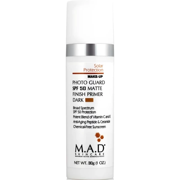 Матирующий крем-праймер с защитой SPF 50 Dark / Photo Guard SPF 50 Matte Finish Primer - Dark, 30 г
