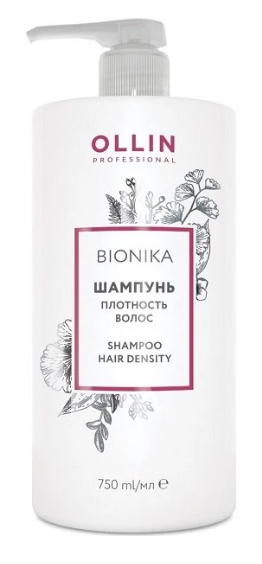 OLLIN BioNika Шампунь «Плотность волос» 750мл 