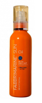 Fabbrimarine Sun Oil 200 мл Солнцезащитный спрей-масло для тела, лица и волос, улучшает восприятие загара