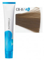 Lebel MATERIA µ Лайфер Полуперманентная краска для волос, CB8 светлый блонд холодный 80 гр