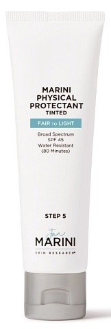 Jan Marini Physical Protectant Tinted SPF 45 Fair To Солнцезащитный крем с тональным эффектом Light 57 гр