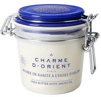 Charme D'Orient Масло карите с аргановым маслом 200 гр с ароматом зеленого чая 