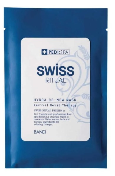 Bandi Маска саше для СПА-педикюра 15 мл увлажняющая обновляющая   SWITUAL HYDRA RE-NEW MASK