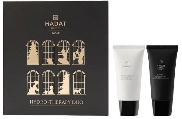 Hadat Набор Hydro-Therapy Duo Увлажняющие Шампунь и Кондиционер 2x70 мл