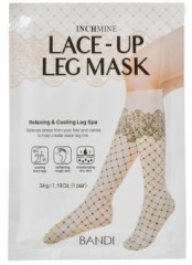Bandi Маска «Кружевная» для ног 34 гр NCHMINE LASE-UP LEG MASK