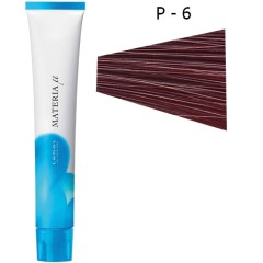Lebel Materia M Layfer P-6 Тёмный блонд розовый Краска тонирующая для волос