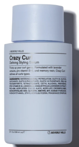 J Beverly Hills Styling Crazy Curl - Сыворотка-активатор локонов 236 мл