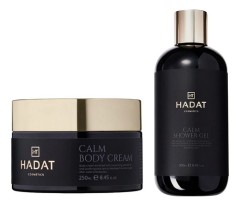 Набор Hadat Calm Очищение и увлажнение Гель для душа Shower Gel 300 мл+ Крем для тела Body Cream 250 мл