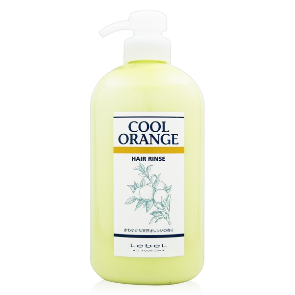 Lebel Cool Orange Hair Rinse Бальзам для волос Лейбл Холодный Апельсин 600 мл
