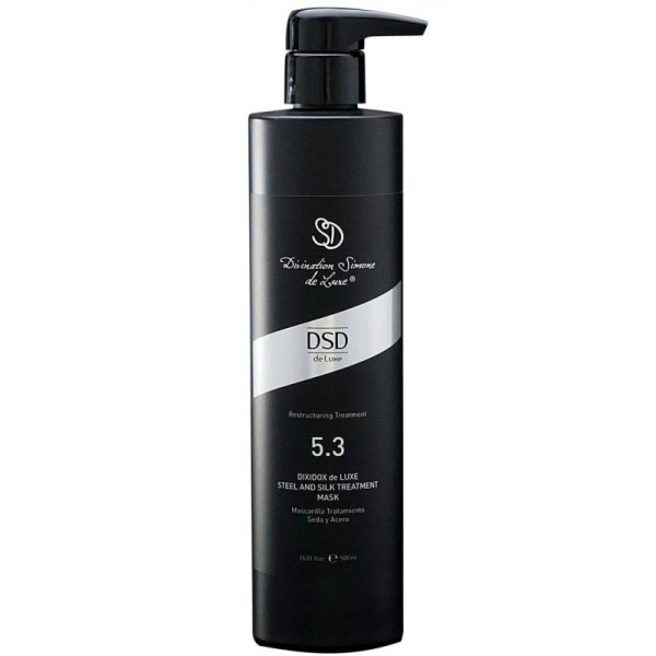 DSD de Luxe Restructuring Treatment STEEL and SILK MASK Маска Восстанавливающая Сталь и Шелк № 5.3, 500 мл