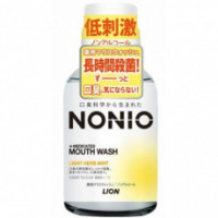 Lion Ежедневный зубной ополаскиватель "Nonio" с длительной защитой от неприятного запаха (без спирта, легкий аромат трав и мяты) 80 мл