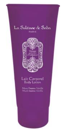 La Sultane de Saba Молочко 200 мл «Путешествие в Индию» Мускус/Ладан/Ваниль Lait Corporel Musc Encens Vanille