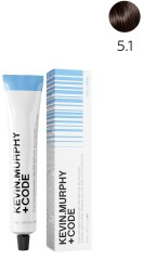 Kevin Murphy+Code 5.1 5A Light.Brown.Ash Краска 100 мл для волос Smart Permanent Colour With KM.Lamellar Technology 