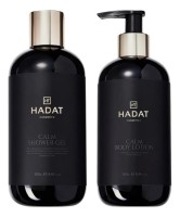 Набор Hadat «Увлажнение и комфорт» Гель для душа Calm Shower Gel 300 мл+ Лосьон для тела Calm Body Lotion 300 мл