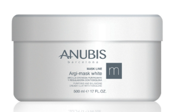 Anubis Barcelona Белая глина 500 гр Argi-mask White для лица