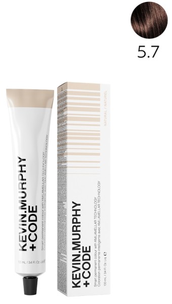 Kevin Murphy+Code 5.7 5CH Light.Brown.Chocolate Краска для волос 100 мл Smart Permanent Colour With KM.Lamellar Technology 