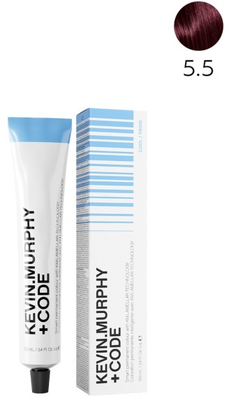 Kevin Murphy+Code 5.5 5M Light.Brown.Mahogany Краска для волос 100 мл Smart Permanent Colour With KM.Lamellar Technology 