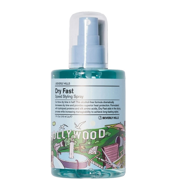 J Beverly Hills Styling dry fast Спрей с эффектом термозащиты 210 мл