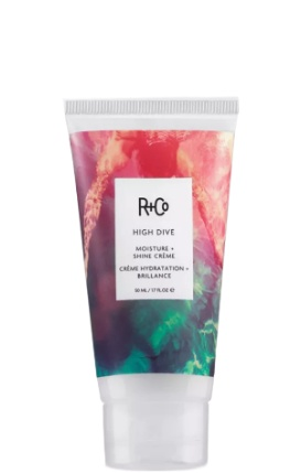 R+Co High Dive «Глубокое погружение» Увлажняющий крем travel для блеска волос Moisture Shine Crème 50 мл