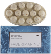 Fabbrimarine Scrub Marine soap Фабримарин Мыло-скраб из морских водорослей 150 г