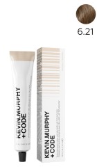 Kevin.M+Code 6.21 6BA Dark.Blonde.Beige.Ash Краска для волос 100 мл Smart Permanent Colour With KM.Lamellar Technology 