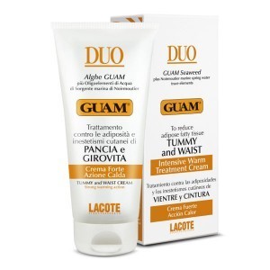 GUAM DUO Pancia e Girovita Crema Forte Azione Calda 150 ml Крем для живота и талии с разогревающим эффектом