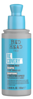 Tigi Bed Head Увлажняющий шампунь для сухих и поврежденных волос Recovery 100 мл