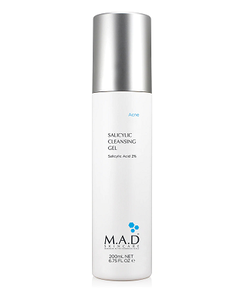 M.A.D Scincare Salicylic Cleansing Gel Очищающий гель с 2% салициловой кислотой 200 мл