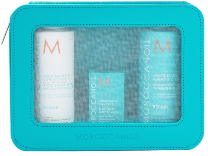 Moroccanoil Набор для волос Repair Восстановление 2025: Шампунь 250 мл, Кондиционер 250 мл, Масло 50 мл